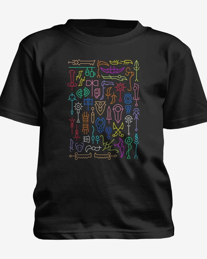 Polera de niño Negro de Artefactos