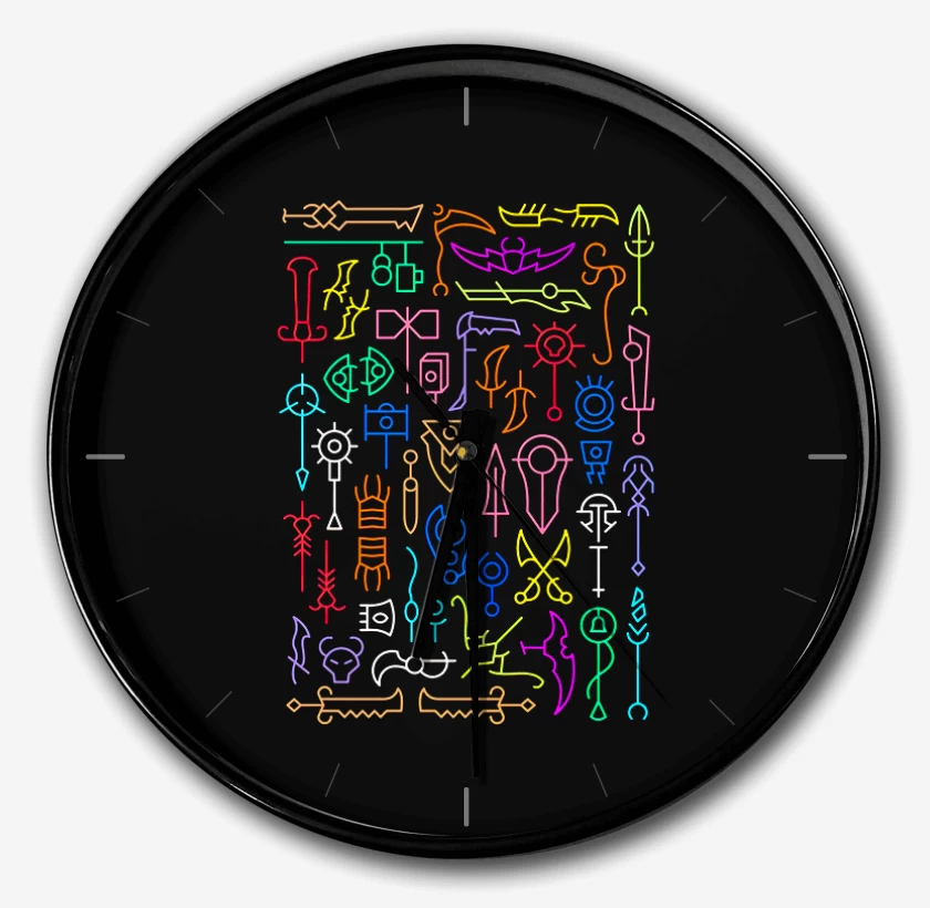 Reloj Negro de Artefactos