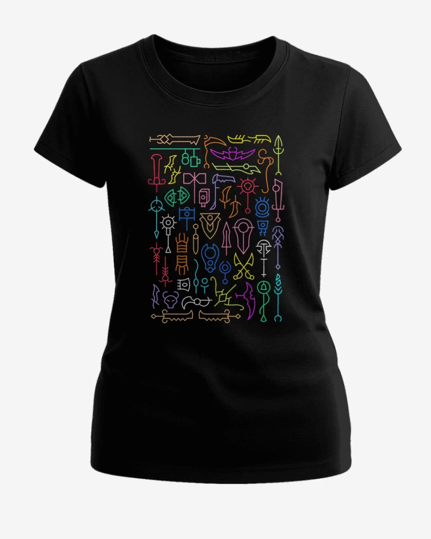 Polera de Mujer Negro de Artefactos