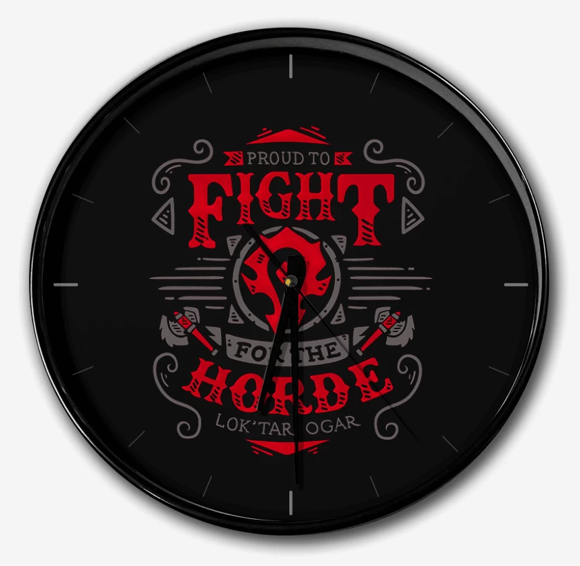 Reloj Negro de Fight for the horde