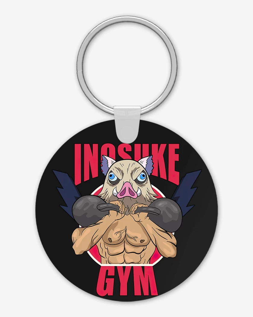 Llavero Negro de Inosuke gym