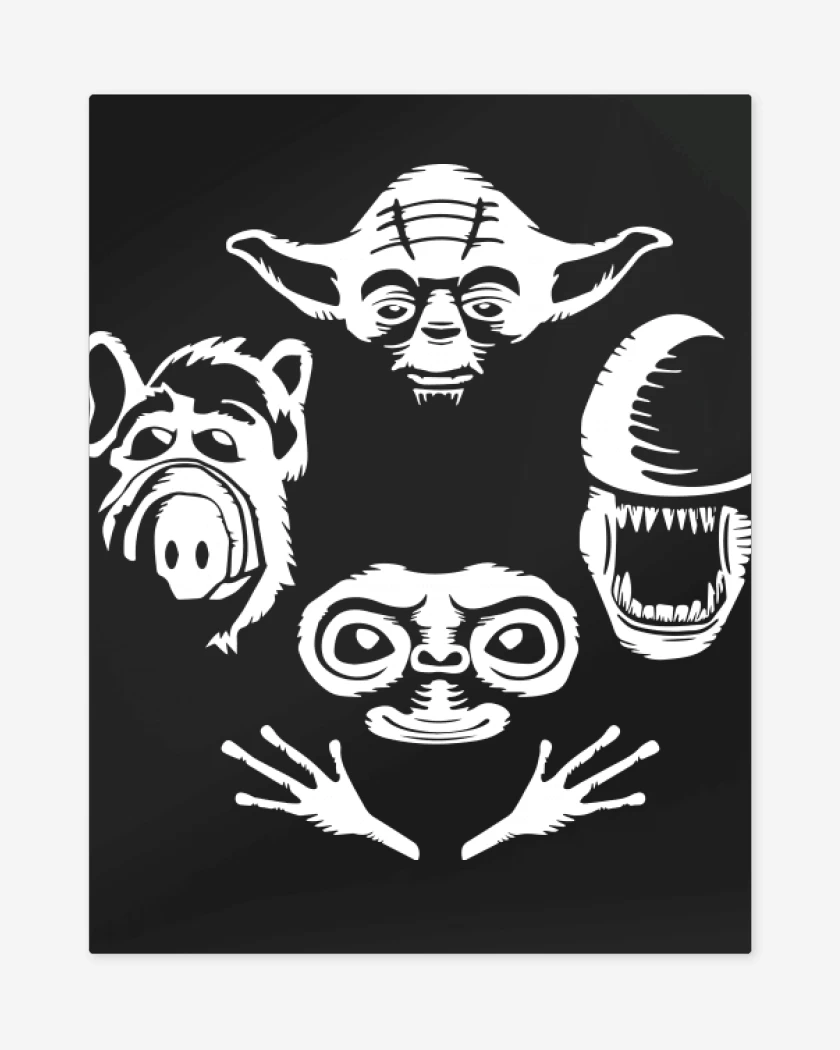 Print metalico Aliens Rhapsody