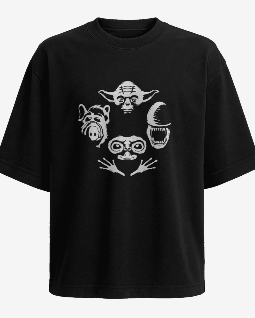 Polera Oversize Aliens Rhapsody