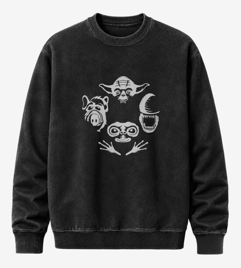 Poleron Polo Acid Wash Aliens Rhapsody