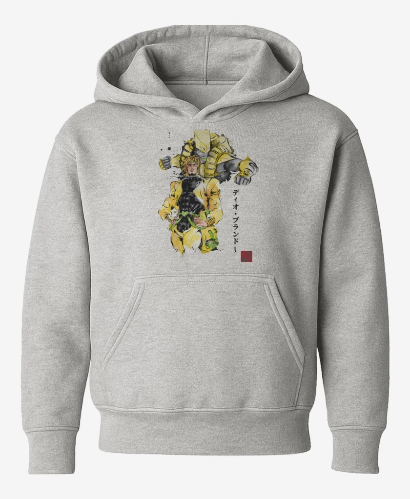 Poleron de niño Gris Melange de Za Warudooo