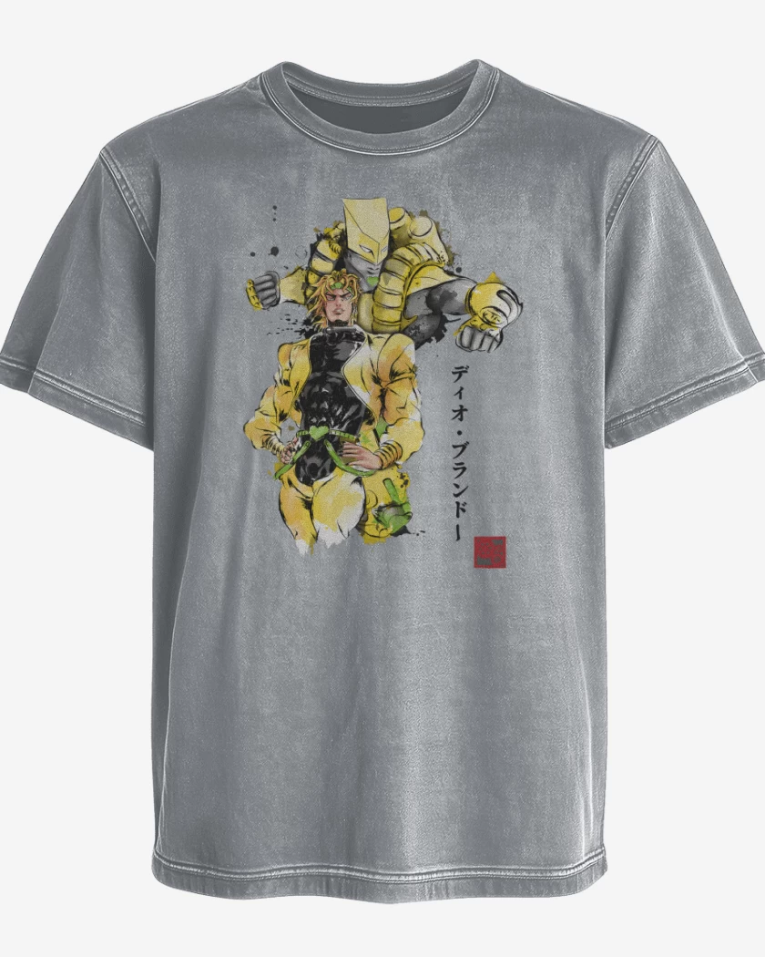 Polera desgastada Za Warudooo
