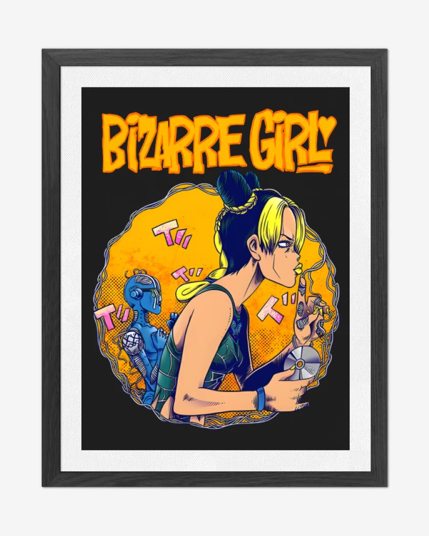 Cuadro decorativo Bizarre Girl