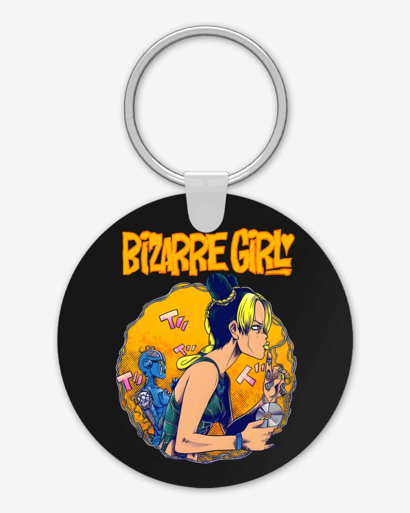 Llavero Bizarre Girl