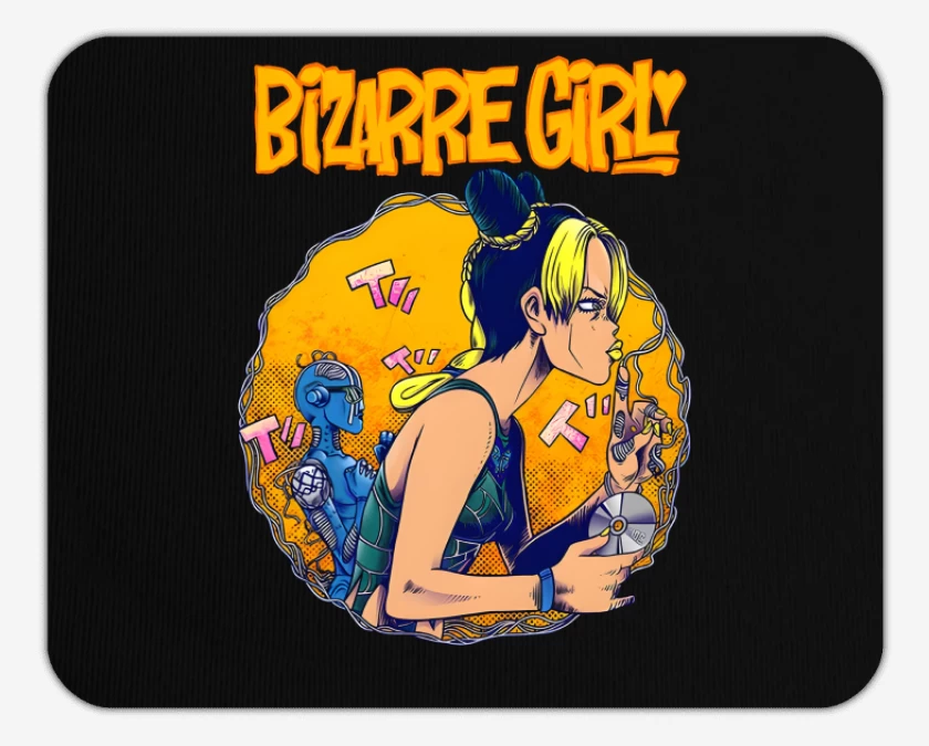 Mousepad Bizarre Girl