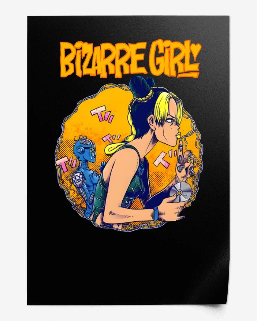 Print Bizarre Girl