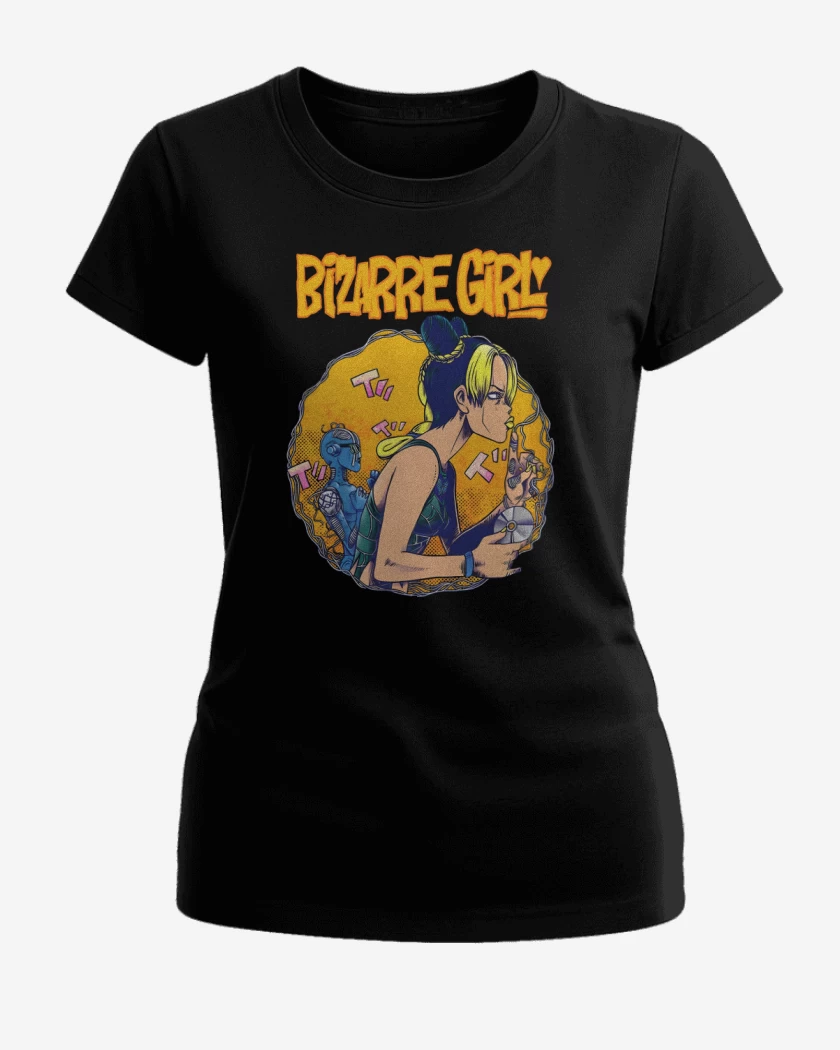 Polera de Mujer Negro de Bizarre Girl