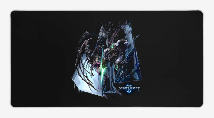 Mouse pad Gamer Negro de Sc 2