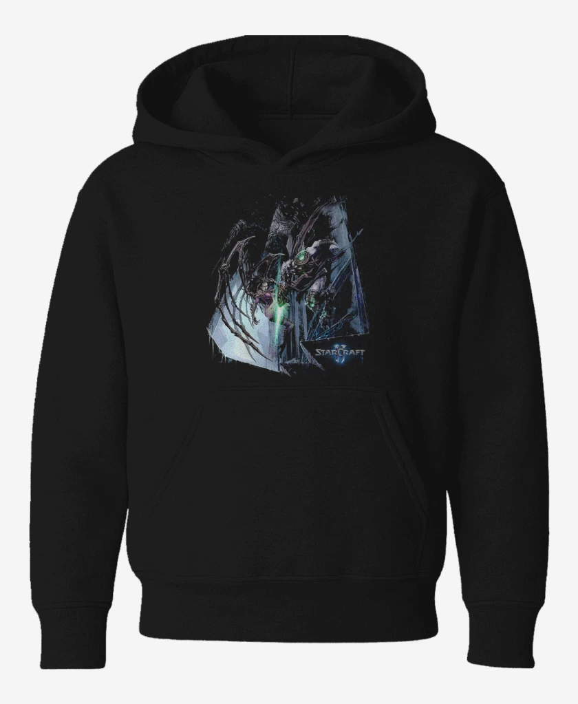 Poleron de niño Negro de Sc 2