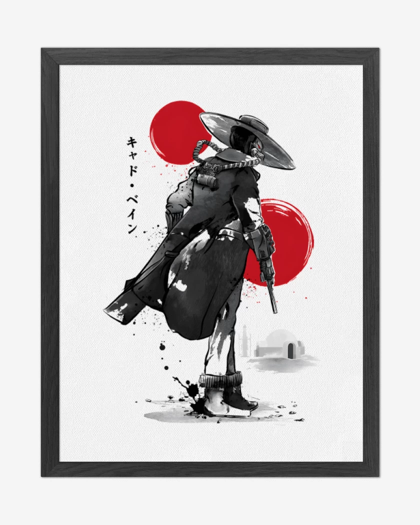 Cuadro decorativo Blanco de Ruthless Bounty Hunter