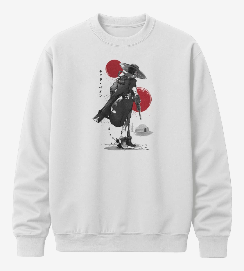 Poleron polo Blanco de Ruthless Bounty Hunter