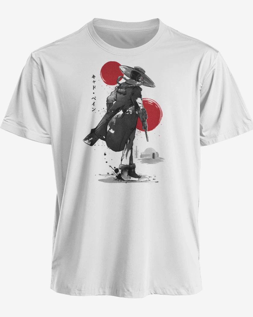 Polera premium Blanco de Ruthless Bounty Hunter