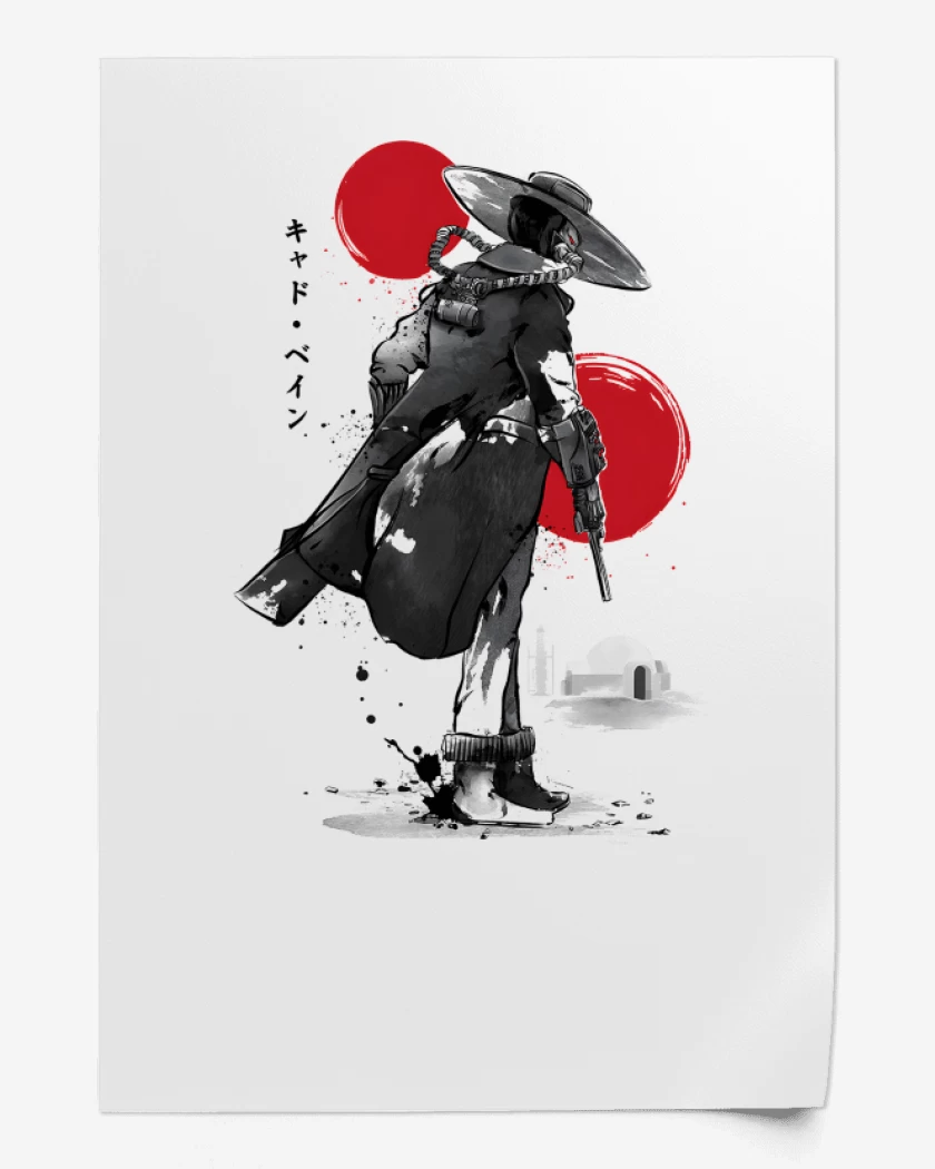 Print Ruthless Bounty Hunter