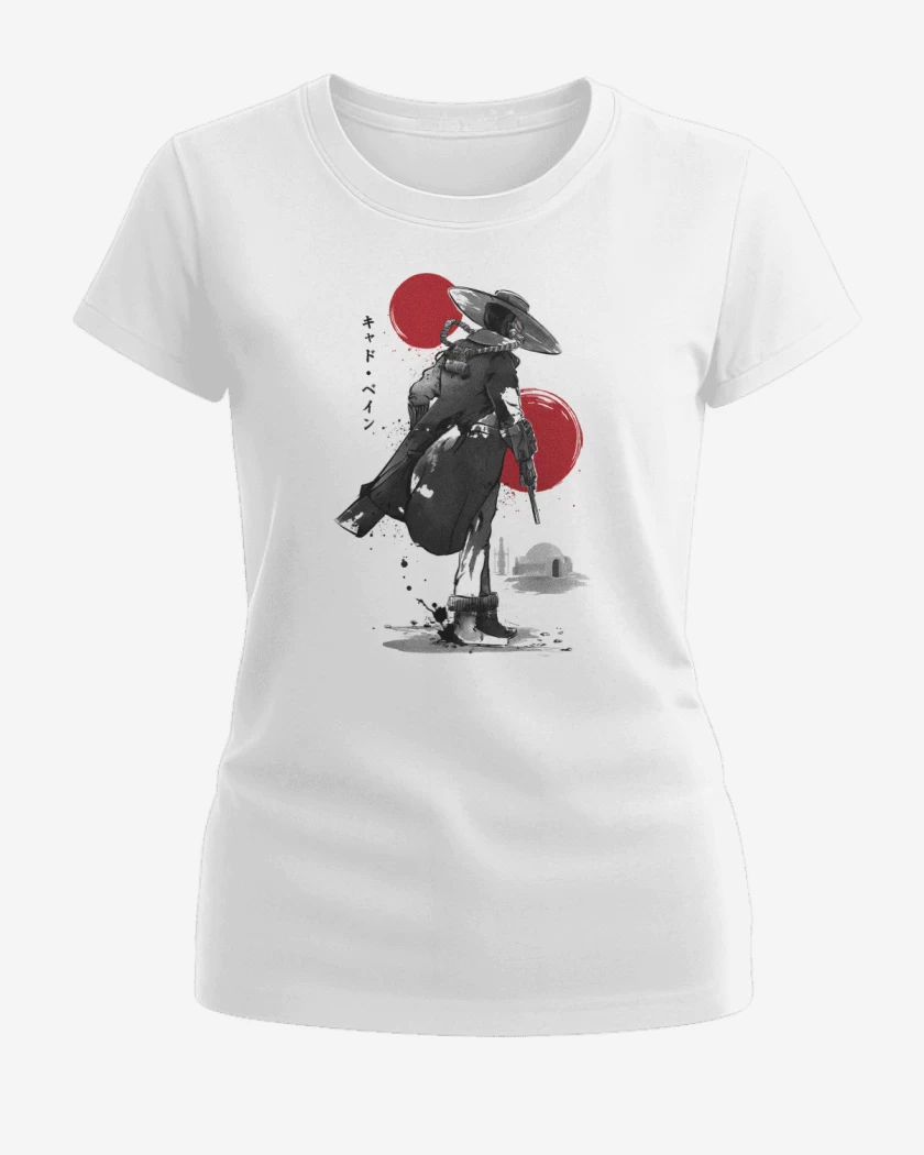 Polera de Mujer Blanco de Ruthless Bounty Hunter