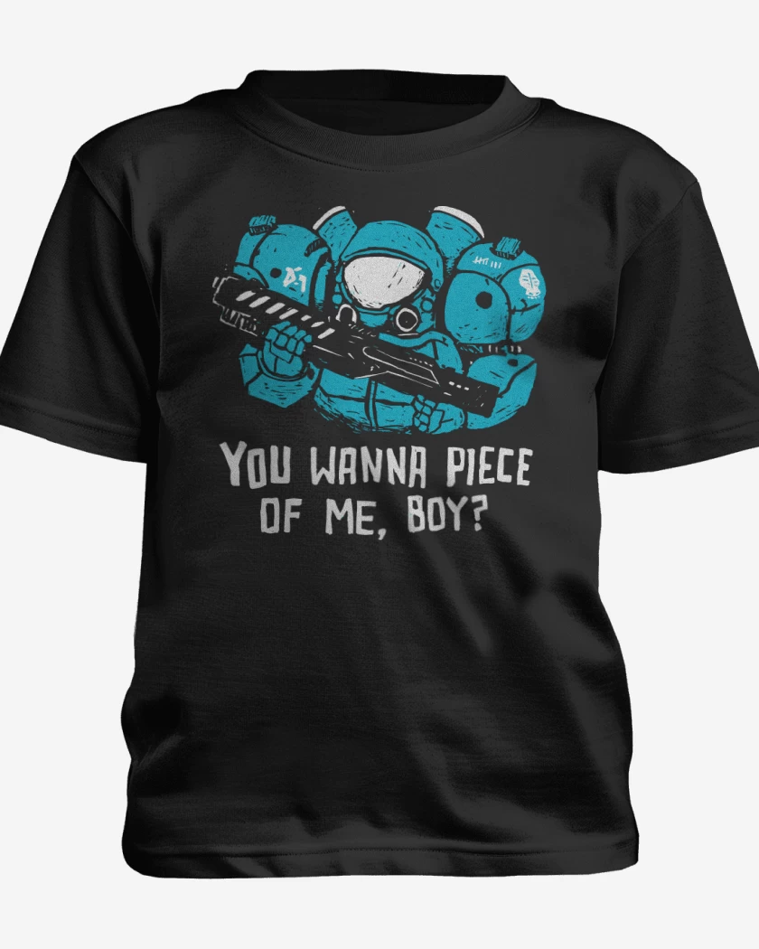 Polera de niño Do you wanna piece of me boy