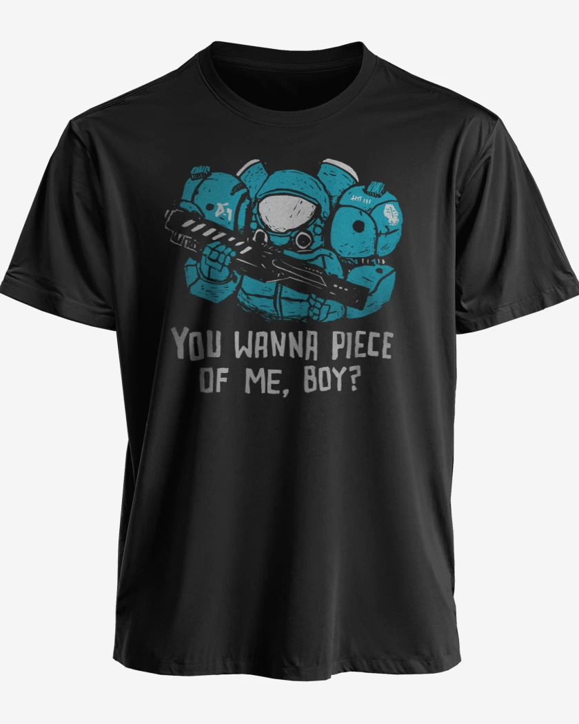 Polera Do you wanna piece of me boy