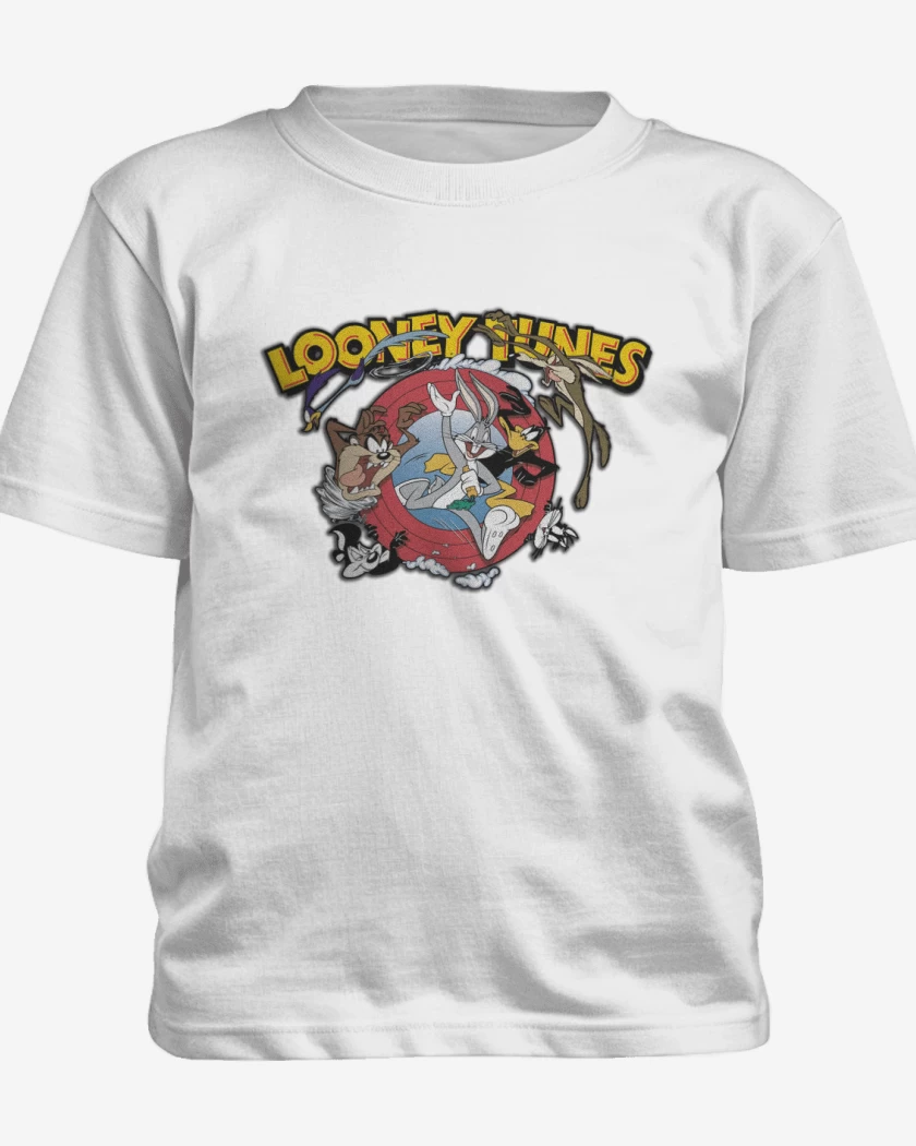 Polera de niño Blanco de Loonet tunes
