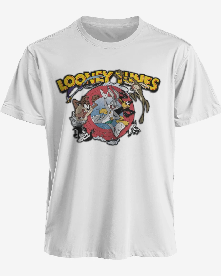 Polera premium Blanco de Loonet tunes