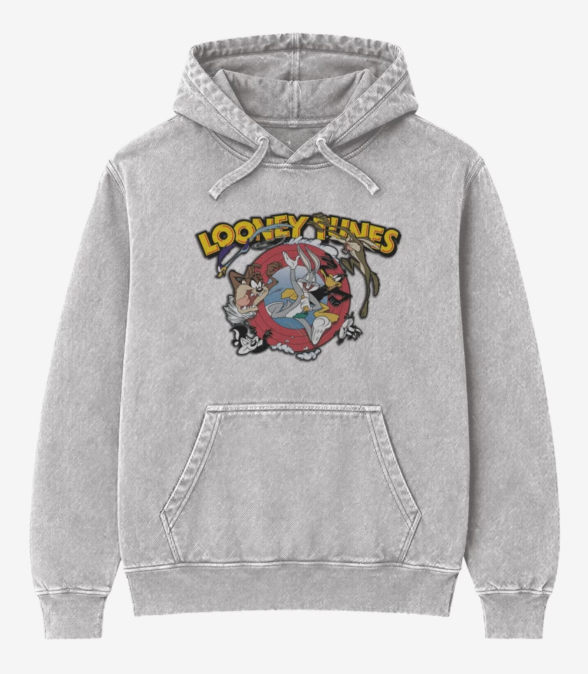 Poleron Canguro Acid Wash Loonet tunes