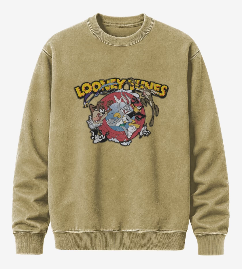Poleron Polo Acid Wash Beige de Loonet tunes