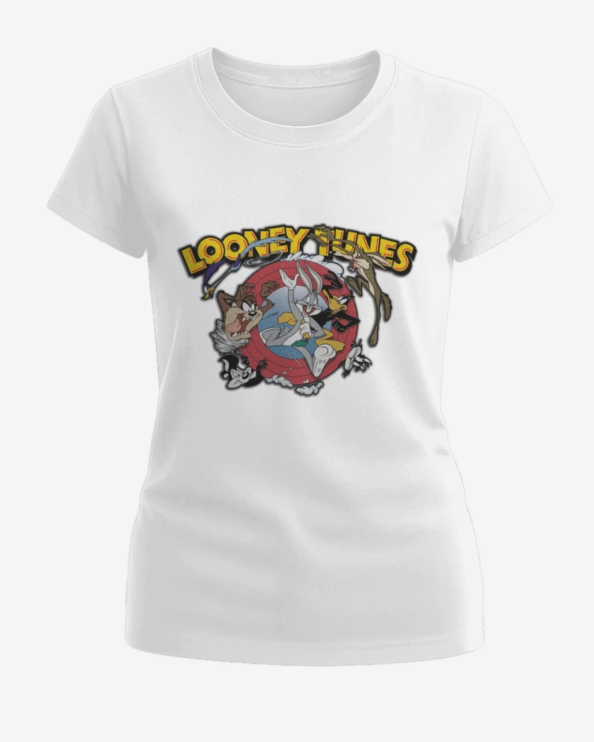 Polera de Mujer Blanco de Loonet tunes