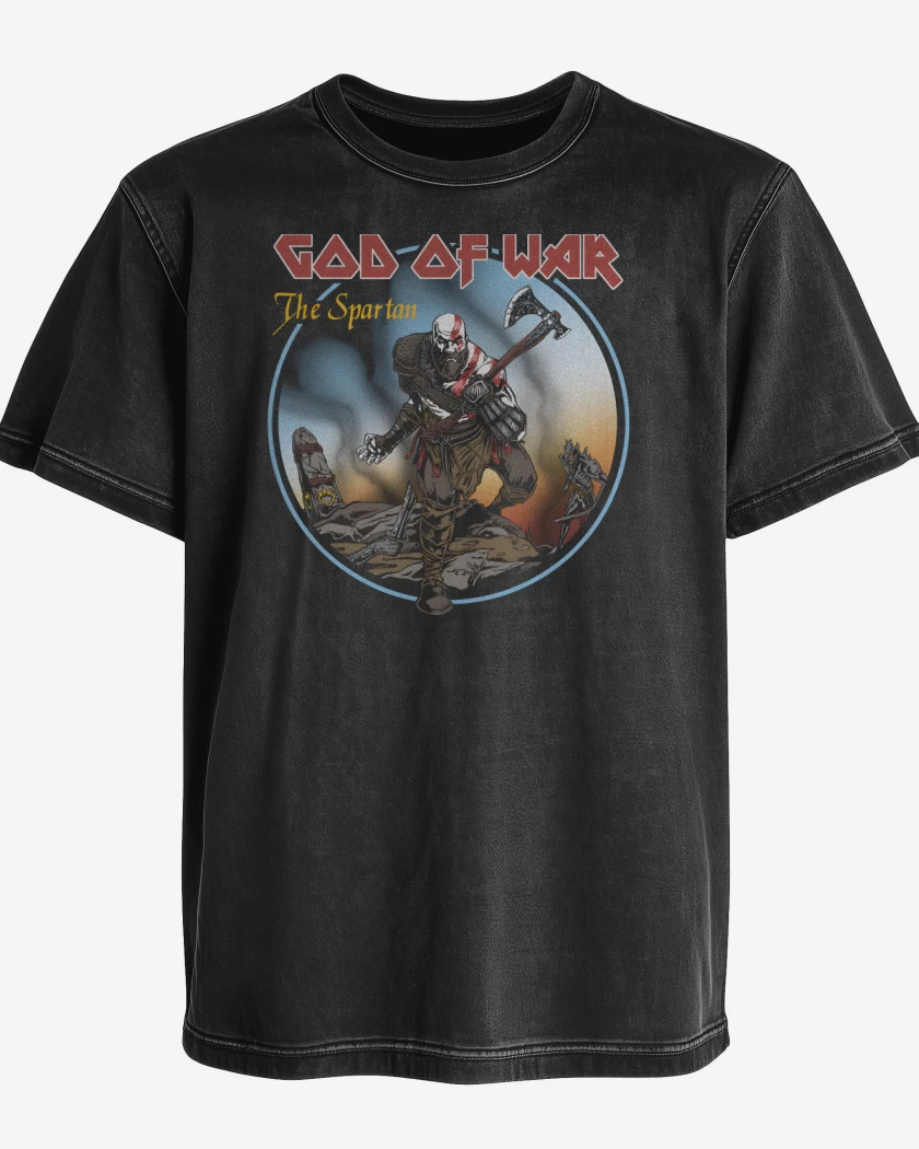 Polera desgastada The Spartan