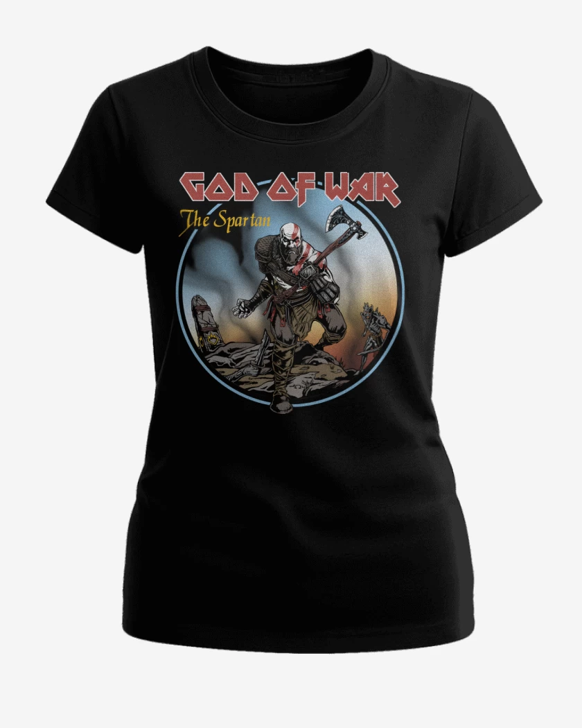 Polera de Mujer Negro de The Spartan