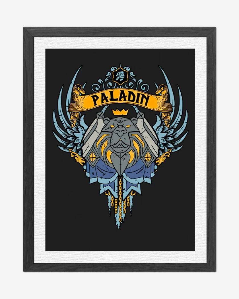 Cuadro decorativo Negro de Paladin