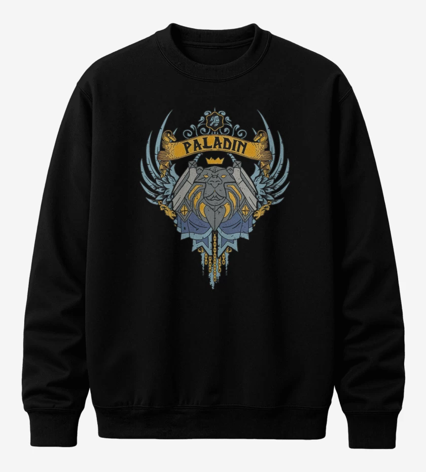 Poleron polo Negro de Paladin