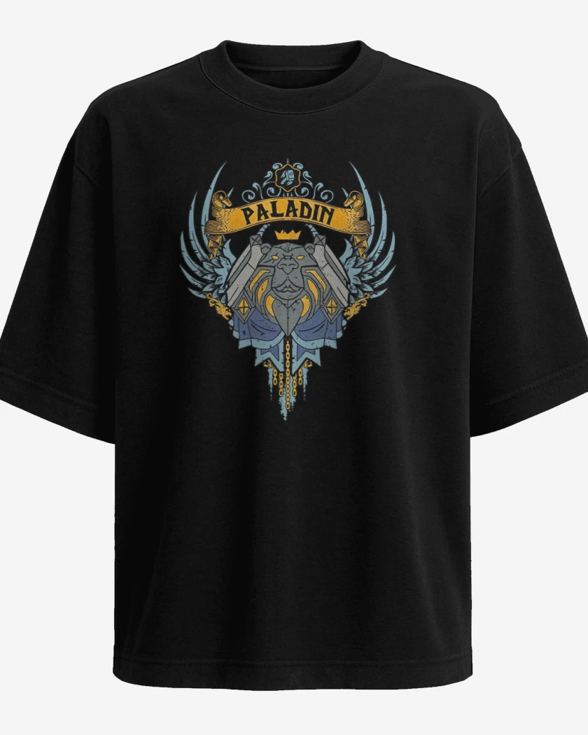 Polera Oversize Negro de Paladin