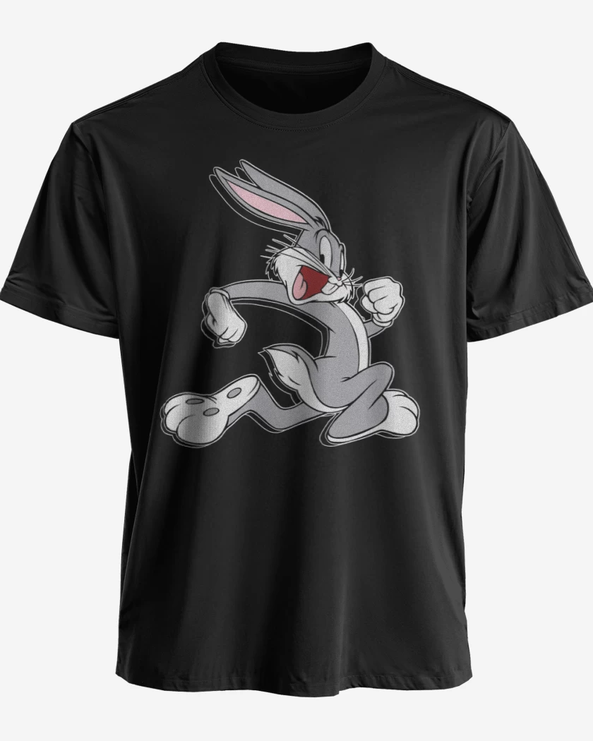 Polera premium Negro de Bugs Bunny