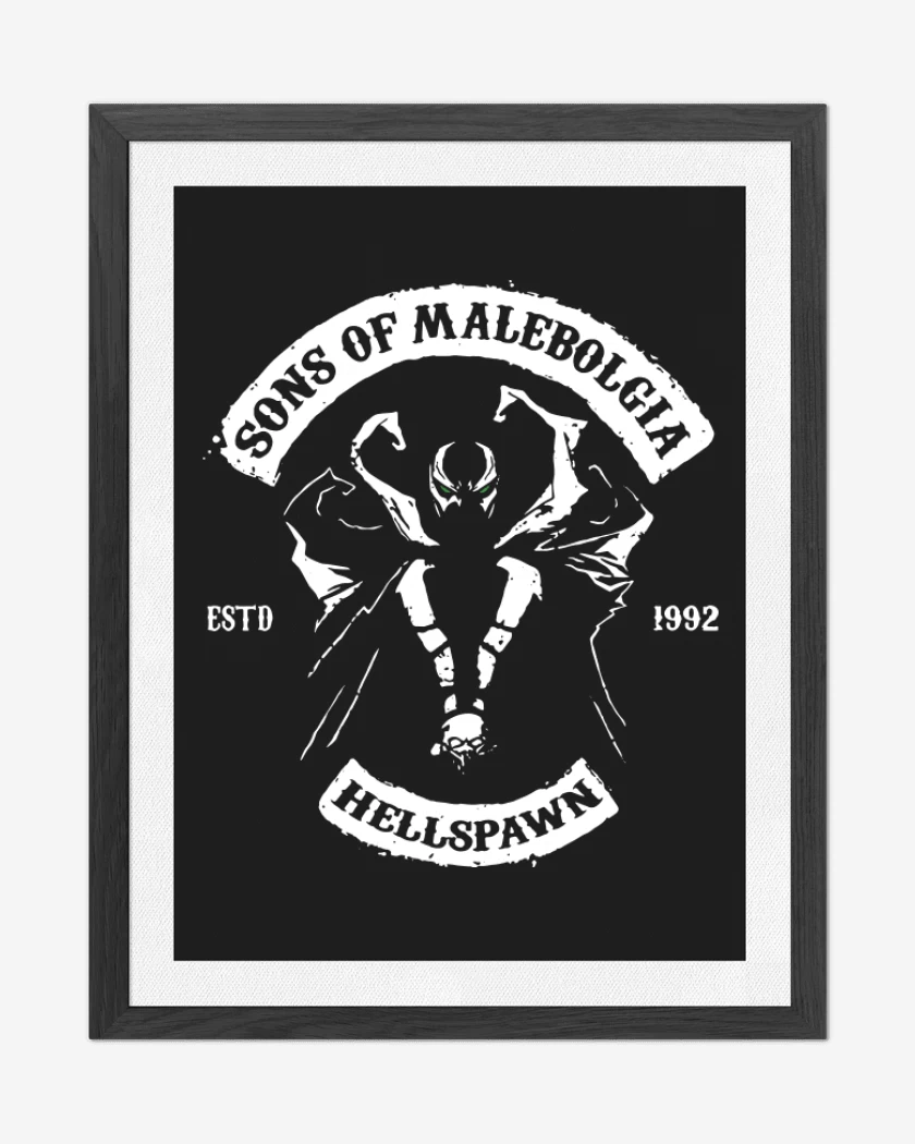 Cuadro decorativo Negro de Sons of Malebolgia - Hellspawn