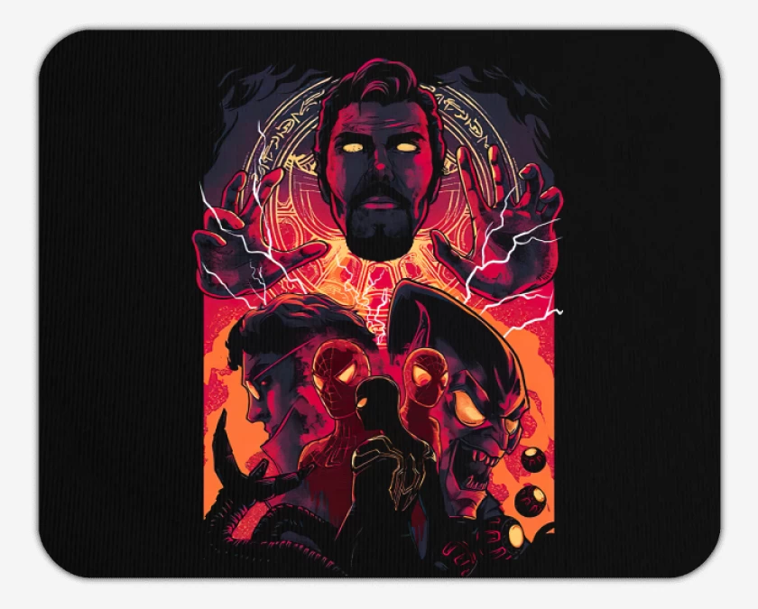 Mousepad Negro de Multiverse