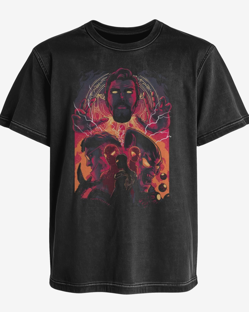 Polera desgastada Multiverse
