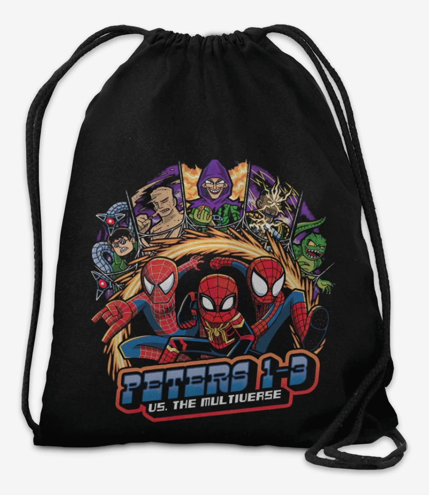 Mochila Negro de Peters multiverse