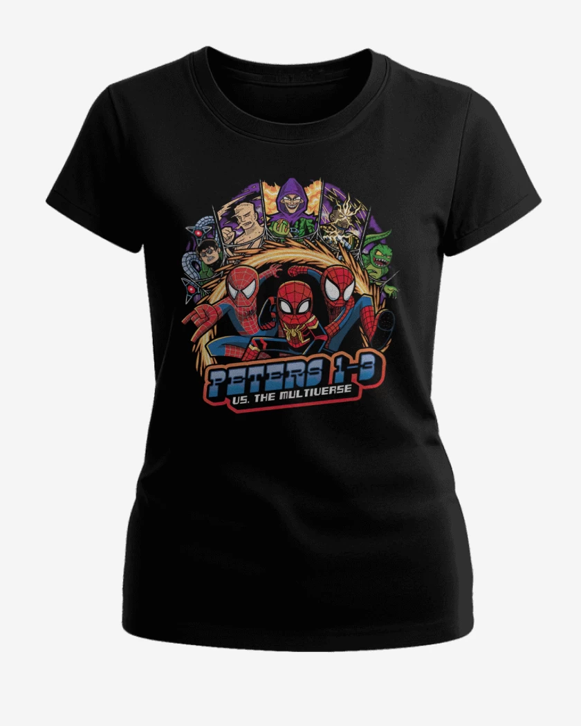 Polera de Mujer Negro de Peters multiverse