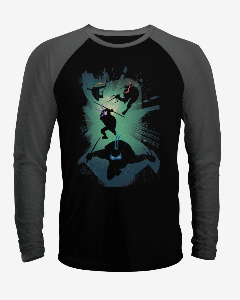 Polera Raglan Las Tortugas Ninja