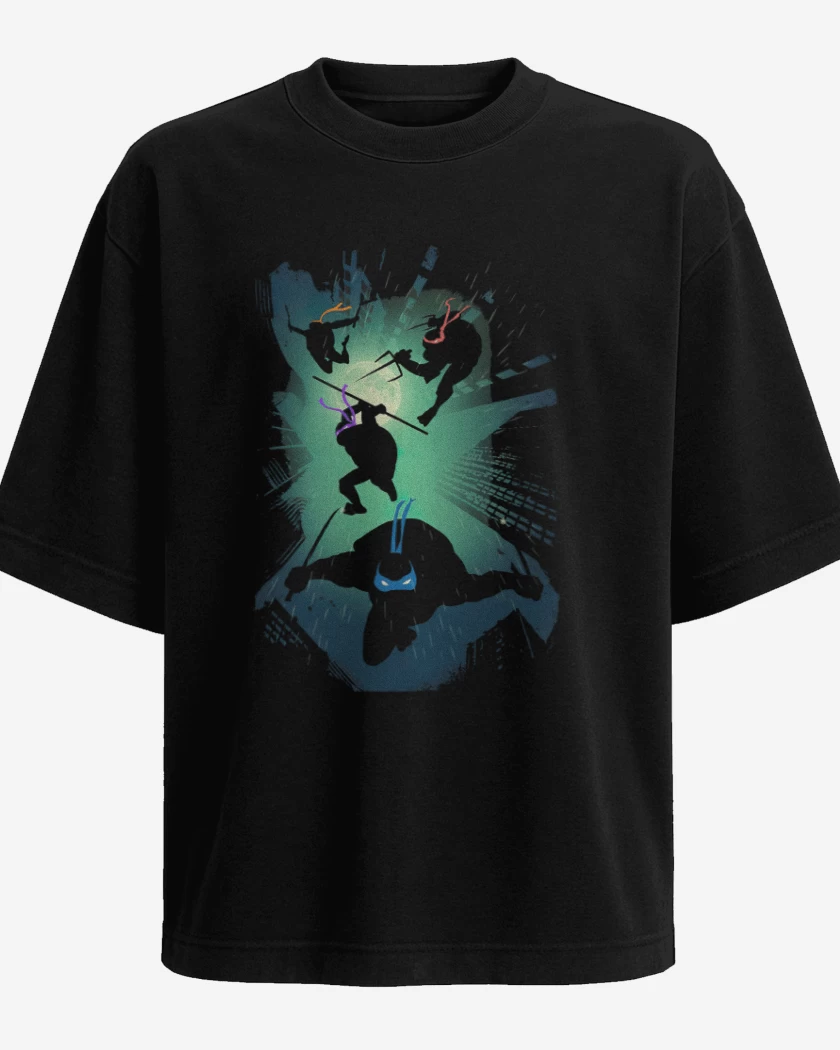 Polera Oversize Las Tortugas Ninja