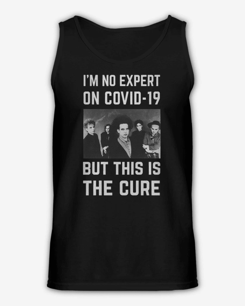 Sudadera Negro de The cure covid