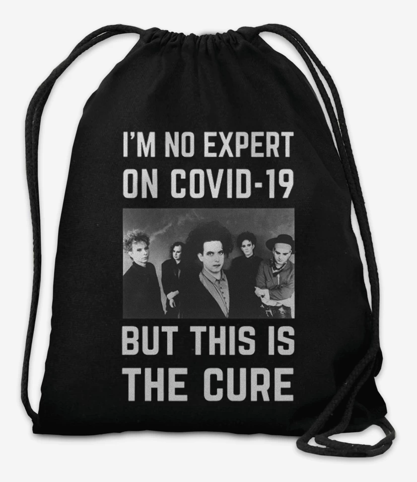 Mochila Negro de The cure covid