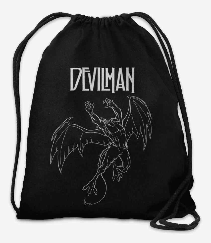 Mochila Negro de Led Devilman