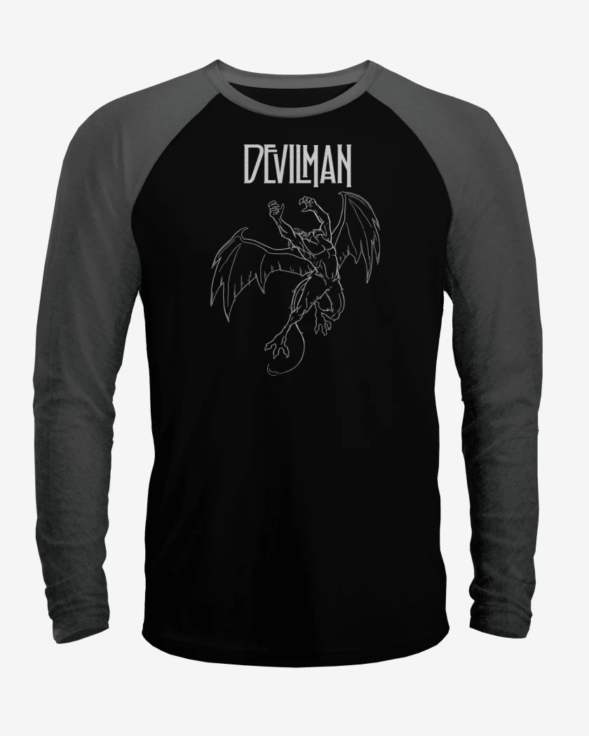 Polera Raglan Led Devilman