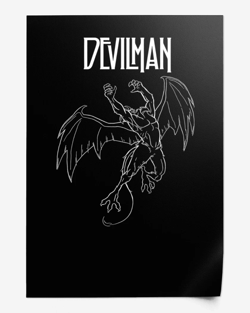 Print Led Devilman