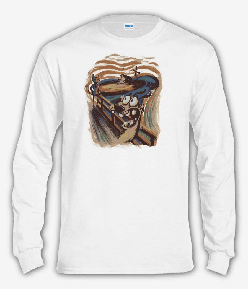 Polera manga larga Blanco de El Grito de Coraje