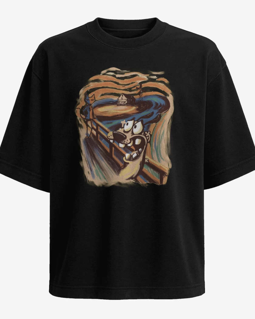Polera Oversize El Grito de Coraje