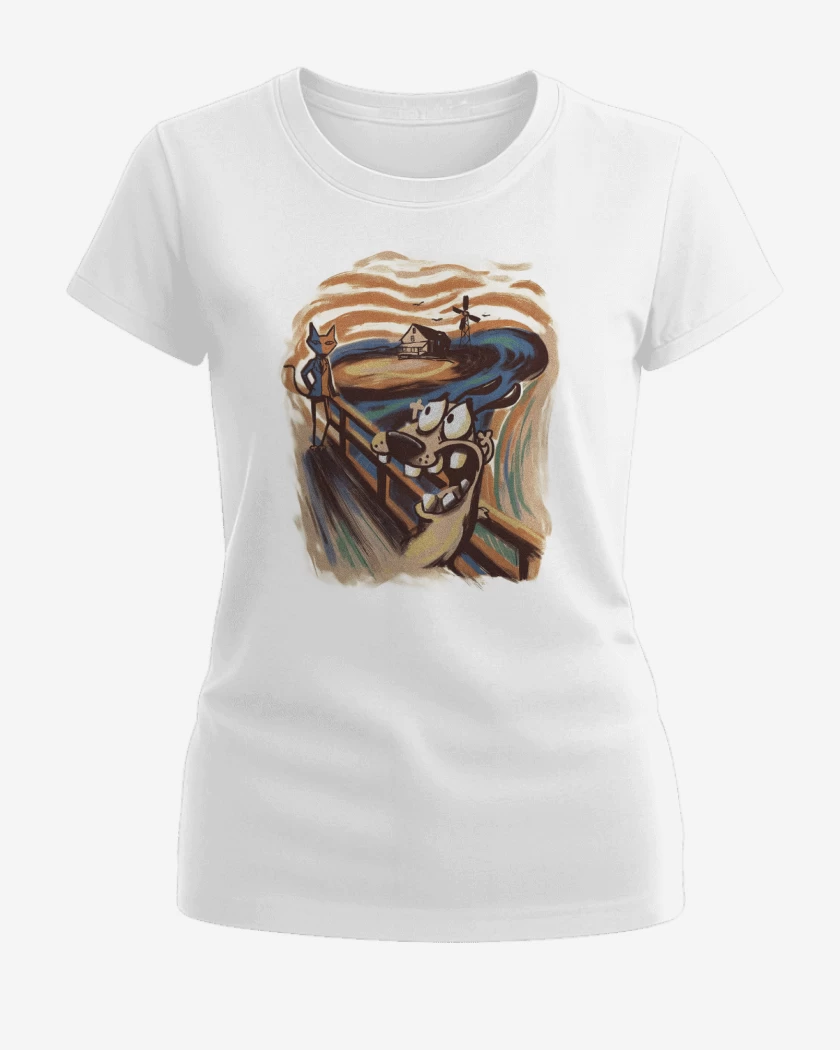 Polera de Mujer Blanco de El Grito de Coraje